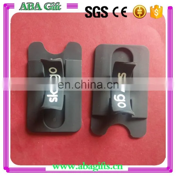 Customized Color and Logo Silicone Bracket for Mobile Phone
