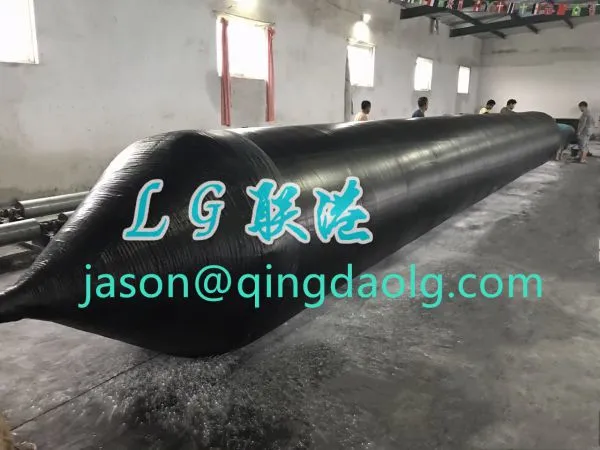 Ship Launching Marine Rubber Airbags Customized Size
