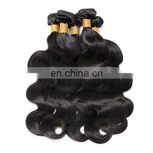 Factory Stock Wholesale Virgin Brazilian Sew In Human Hair Extensions Body Wave Human Hair photo-5