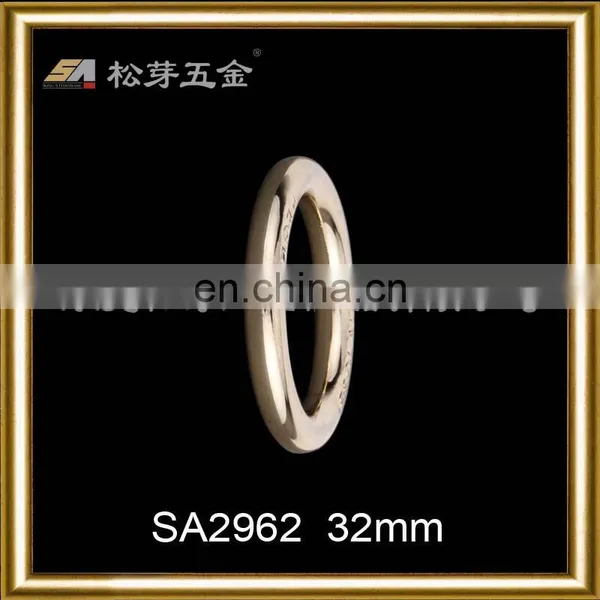 2016 New Design Light Gold Plated O-ring Metal o Ring Buckle for Handbag SA3963 photo-2
