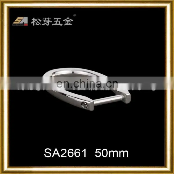 50mm Fashionable Special Zinc Alloy Open d Ring With Brass Screws photo-3