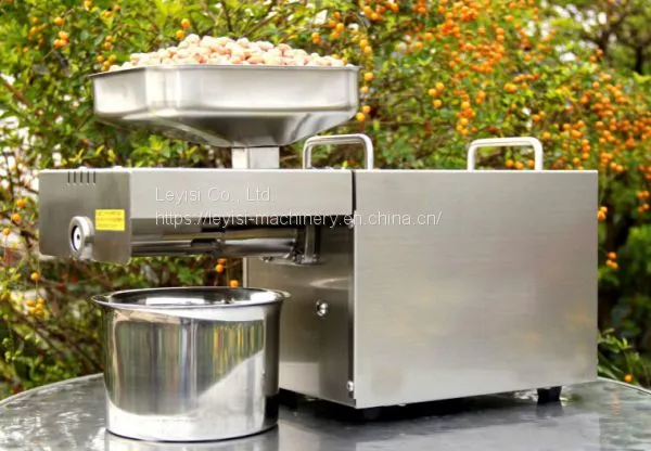 LY-169 Automatic Stainless Steel Cold Press Oil Machine,coconut Oil Press Machine,screw Home Oil Press Machine photo-4