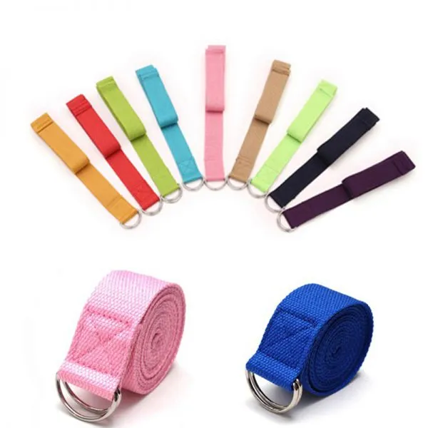 ECO Non-slip Exercise Workout Elastic Yoga Stretch Strap photo-5