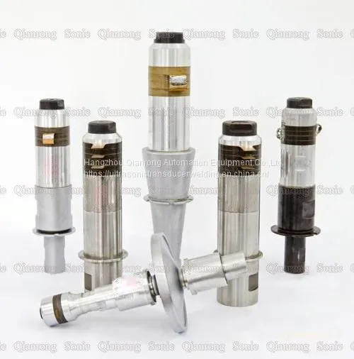 3600W 15Khz 70mm Piezoelectric Ultrasonic Welding Transducer for Plastic Welding Machine photo-3