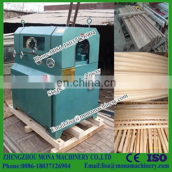 Semi Automatic Broom Wooden Handle Making Machine photo-3