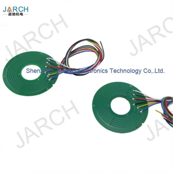 Thinest 5mm Pancake Slip Rings , Panshi Flat Electrical Slip Rings photo-2