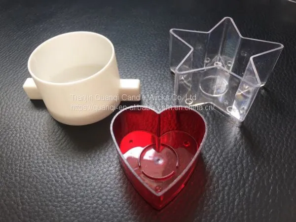 Cheap Clear Plastic Tealight Cup PP Material Candle Cup photo-2