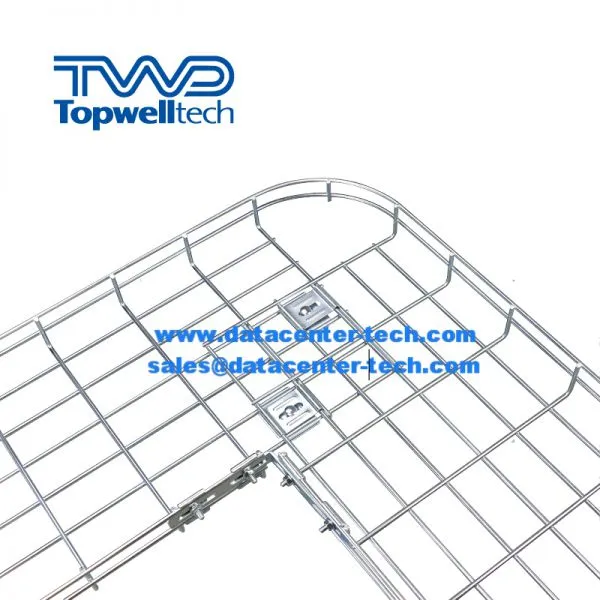 Electro Zinc Plated Wire Mesh Cable Trays photo-3