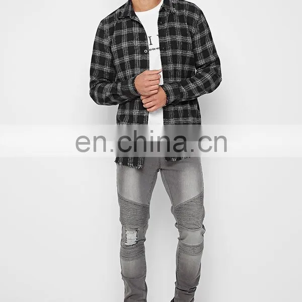 DiZNEW Oem Factory Japanese Denim Skinny Jeans for Men photo-6