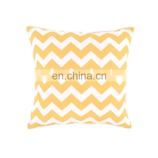 Wholesale Decorative Stocking Flower Printed Polyester Canvas Outdoor Cushion Cover With White Piping and Invisible Zipper photo-4