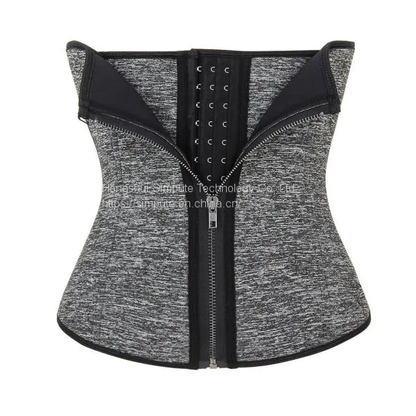 Neoprene Waist Trainer Shaper Corset Body Shaper With Zipper and Hooks photo-3