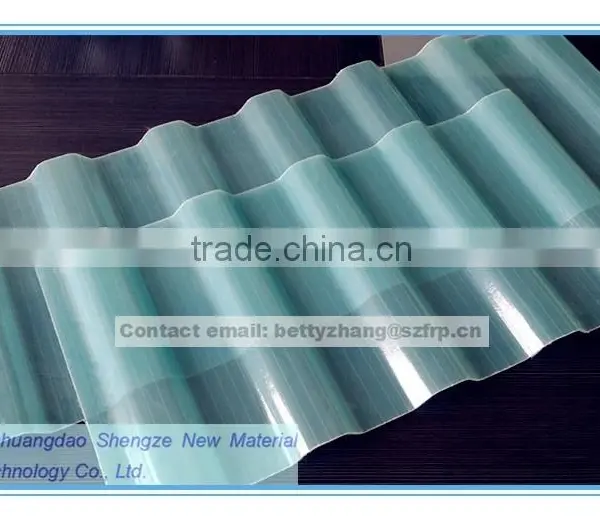 FRP Skylight /high Toughness Daylighting Panels/ Corrugated Plane Skylight photo-3