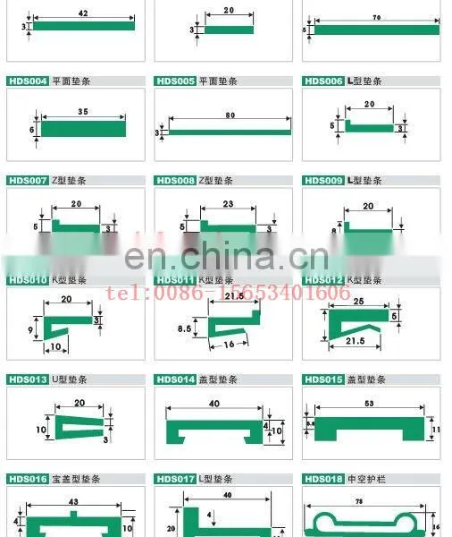 Green Ultra Slider Plastic Guide Rails, UHMW-PE Guide Track photo-3