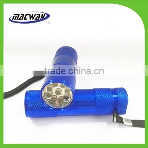 Promotional 9 LED Flashlight