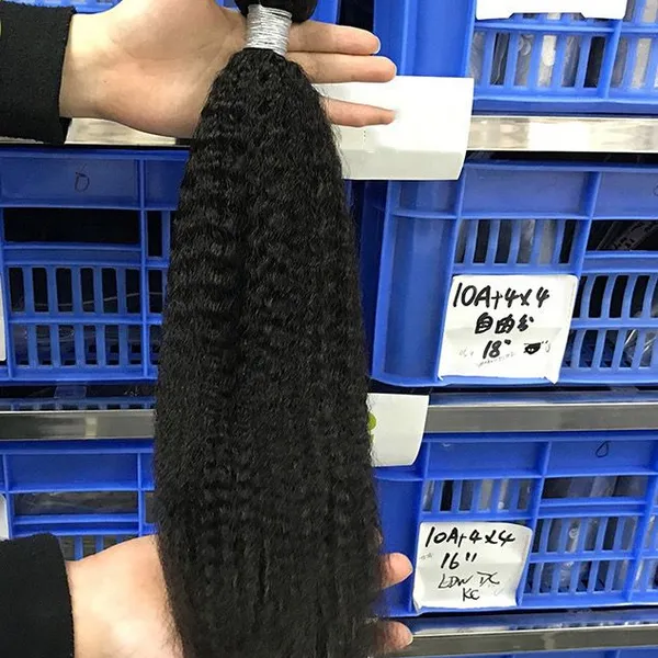 KHH Raw Human Wavy Hair Extensions Company, Raw Indian Temple Hair Directly From India photo-2