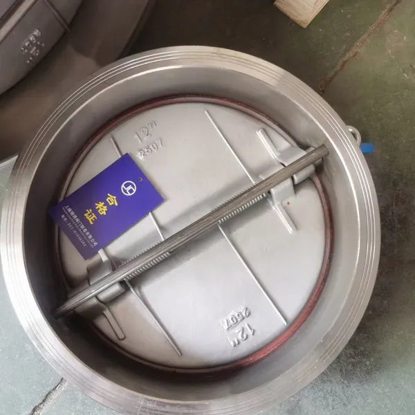 Dual-phase Steel Non-return Valve for Scubber photo-3