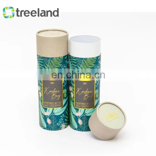 Recycled reed diffuser box packaging custom printed cardboard gift box