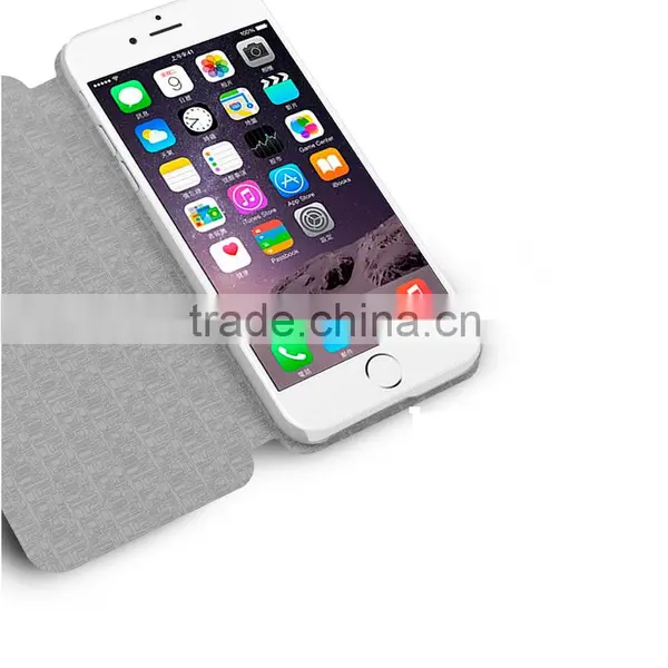Flip Leather Case Cover for Apple I Phone 6 Plus, i6 Plus, 5.5 Inch Screen Smartphone photo-4
