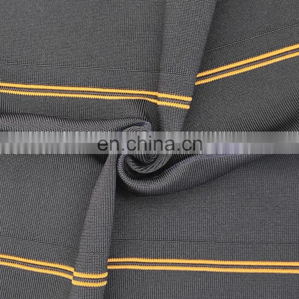 Colorful Rib 1*1 2*1 Rib 300-600 Gsm t Shirt Rib Polyester Spandex Flat Knit Fabric Twist photo-4