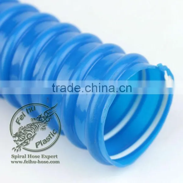 Pvc Corrugated Blue Pipe