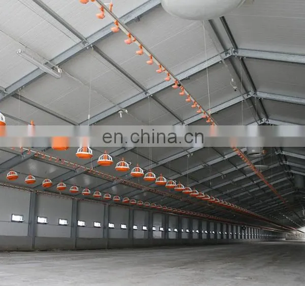 High Strength Multi-span Chicken House Steel Structure Chicken Farm Poultry House photo-3
