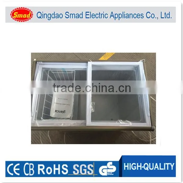 Glass Sliding Door Portable Temperature Control Display Refrigerator Freezer photo-4