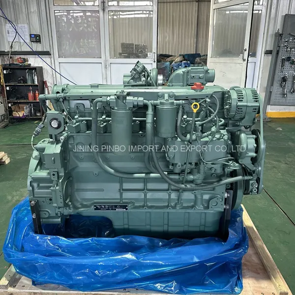 153KW 6 Cylinder D7D EAE2 Complete Engine Motor Assy for Volvo L90F L110F Loader photo-2