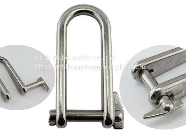 Marine Hardware 304/316 Stainless Steel Key Pin Shackle photo-4