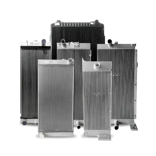 Komatsu CAT Hitachi Daewoo Doosan Kobelco Hyundai Excavator Hydraulic Oil Cooler Radiator Bulldozer Hydraulic Oil Cooler photo-2
