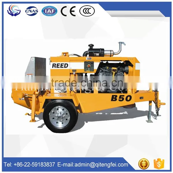 China Small Size Aggregate Output 20m3 per Hour Concrete Pump Manufacturer photo-2