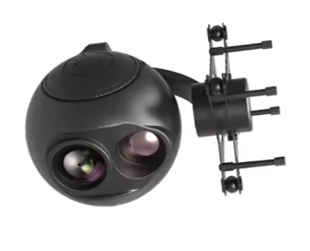 Adjustable Three Axis Dual Light Pod View Positioning TZ130 Thermal Imaging Infrared Camera UAV Camera photo-4