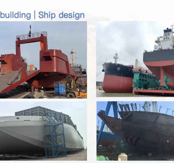 Самоходный палубный баржа LCT на 7000 тонн
