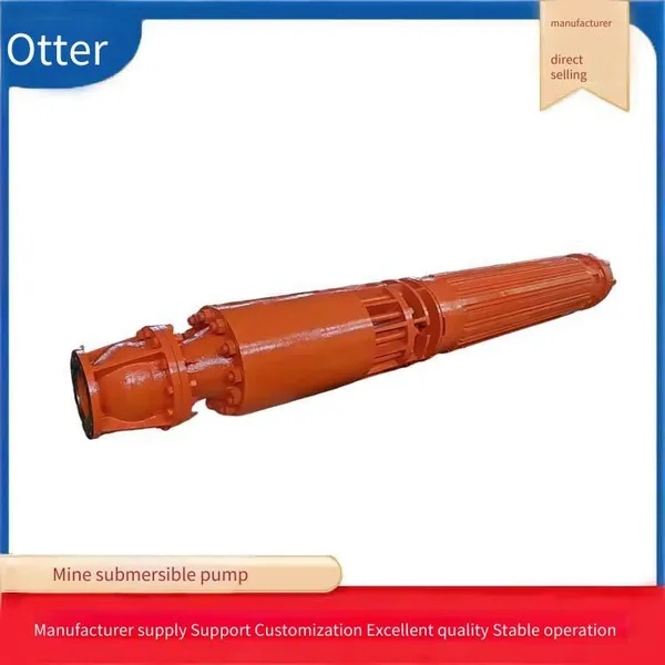 Explosion-proof Submersible Drainage Electric Pump for Mines, Customized Submersible Motor, Zpqk Mine Submersible Pump