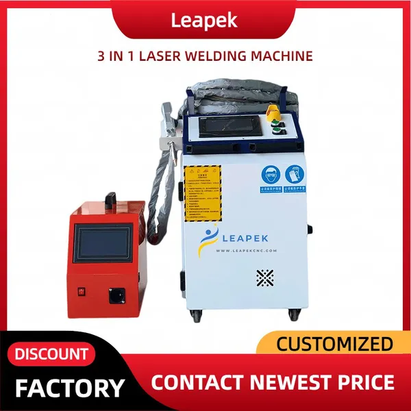 Fiber Laser Welder 1500w 2000w Portable 4 in 1 Laser Welder Handheld Laser Welding Cleaning Cutting Machine photo-5