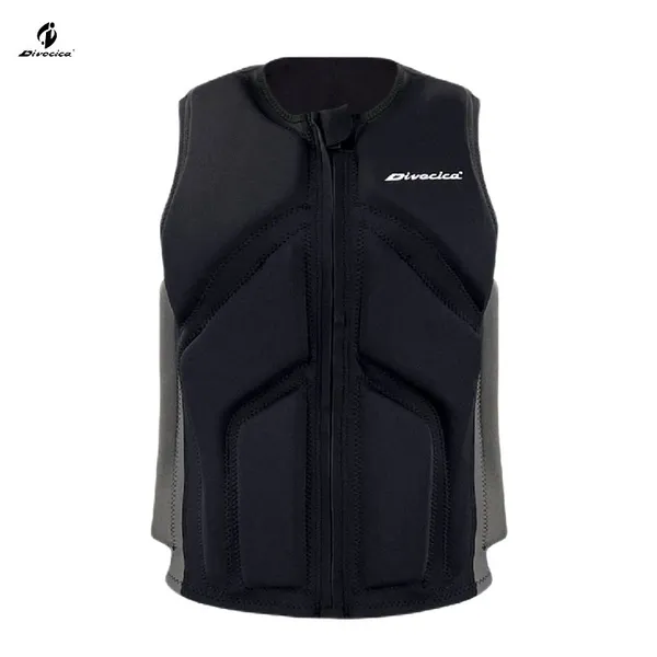 Neoprene Vest for Wakeboarding Foiling Light and Comfortable Jacket Fit the Body Buoyancy Vest Outer Float Jacket Personal Flotation Device photo-5