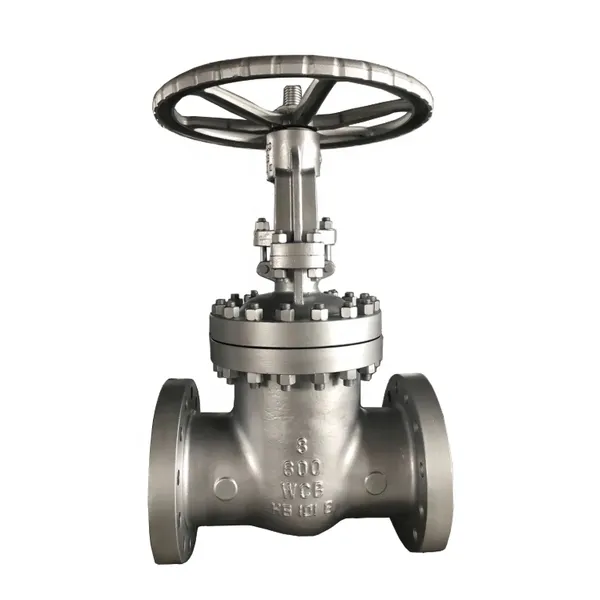 Flange Type DN100 150LB 300LB Non-Rising Stem Resilient Stem Hard Seal WCB Cast Steel Sluice Gate Valve photo-2
