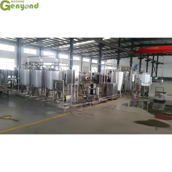 Small Soymilk Production Line Automatic Soybean Milk Production Line photo-3