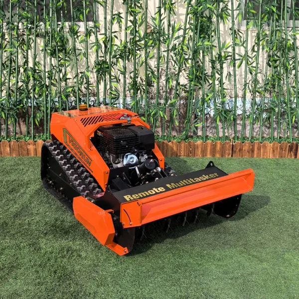 Vigorun MTSK800 Petrol Lawnmower Fail-Safe Braking Mechanism Lawn Mower With Remote Control for Tough Terrain photo-2