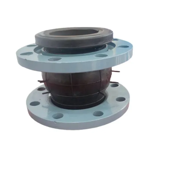 16 Inch DN300 PN16 Carbon Steel SS304 Galvanized Flange Rubber Expansion Flexibility Joint photo-3