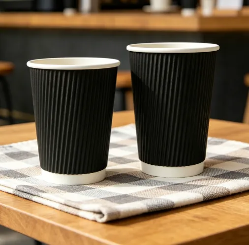 Compostable Bagasse Eco-Friendly Disposable Hot Beverage Cups photo-5