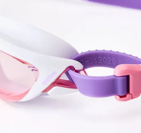 Compact Training Frame Junior Swim Goggle 3D Gasket Wide Vision Anti-Fog Uv Protected Waterproof Mirror Coating High Definition Lens photo-3