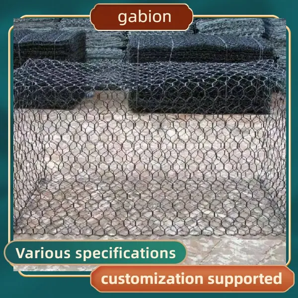 Zn-Al Alloy Gabion Mesh Crack Resistance Desert Slope Wind Erosion Prevention photo-2