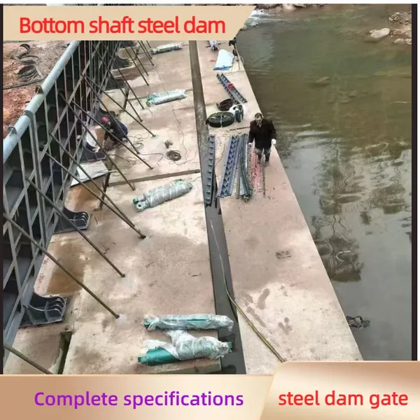 Steel Dam for Reservoir Power Station, High-quality Large-span Bottom-shaft Driven Flap Gate photo-1
