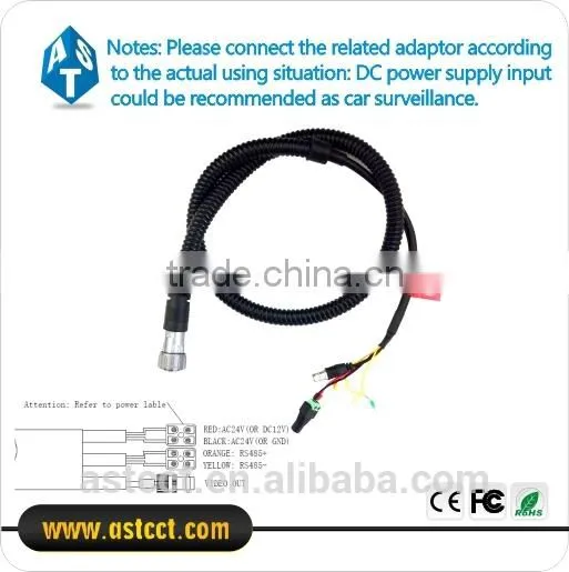700TVL Analog Vehicle IR Varifocal PTZ Camera 1/3" Sony CCD Vehicle PTZ Camera Multi-protocol Weatherproof Design Wth Wiper photo-4