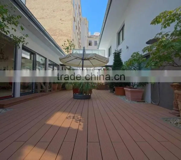 UV-protect WPC Decking Flooring for Outdoor Water-proof and Anti-slip photo-2
