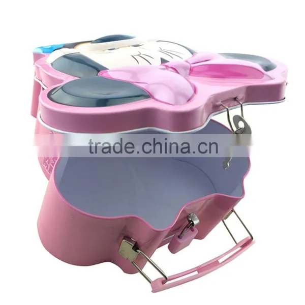 Colorful Storage Tin Cans With Clear Hinge photo-4