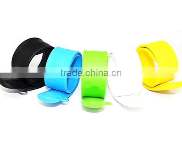 Cheap 4GB 8GB 16GB Red / Yellow Bracelet USB Flash Sticks With Free Logo Custom photo-2