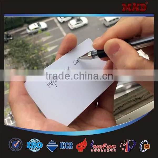 MDI11Custom Plastic Inkjet Printable T5577 Chip Plastic id Cards photo-3