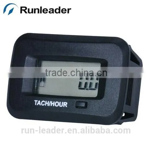 Runleader Waterproof Digital RPM Tachometer Hour Meter For ATV Mower Snowmobile Compressor Cutter Marine Tractor Glider photo-2