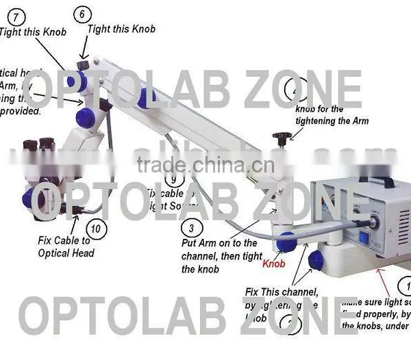 Wall Mount ENT Microscope-ENT Microscope-Operating Microscope-Surgical Microscope-ISO & CE Certified